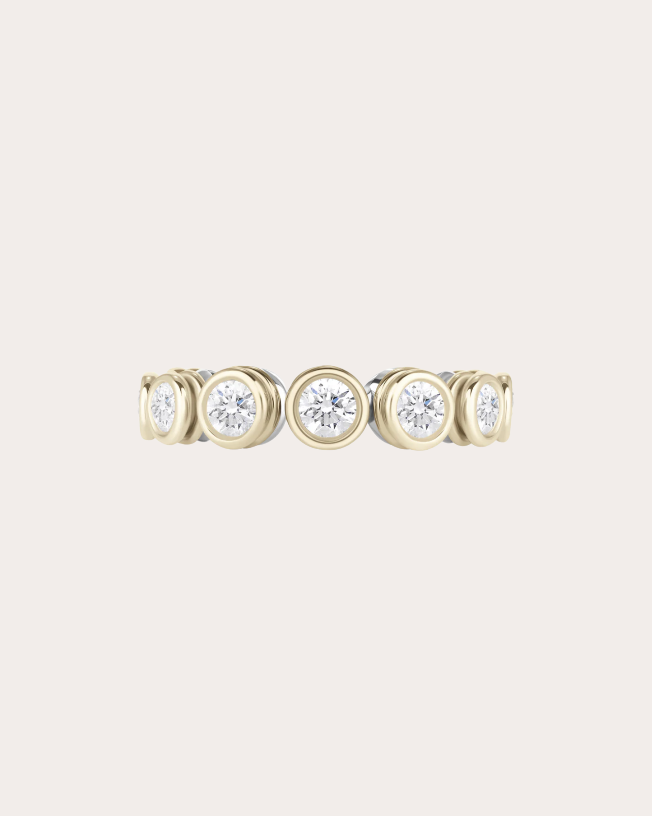 Diamond Bezel Éterne Ring