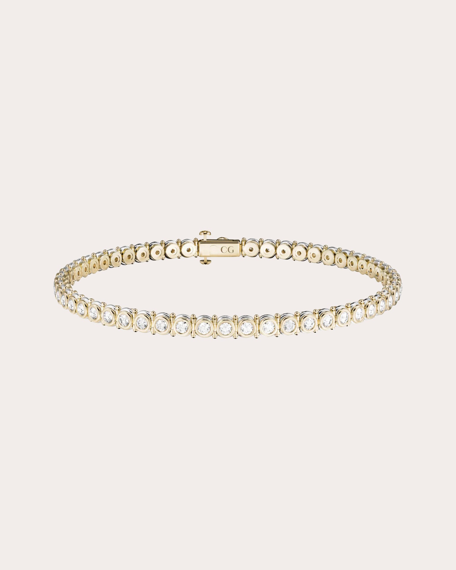 Diamond Dualité Solo Petite Tennis Bracelet