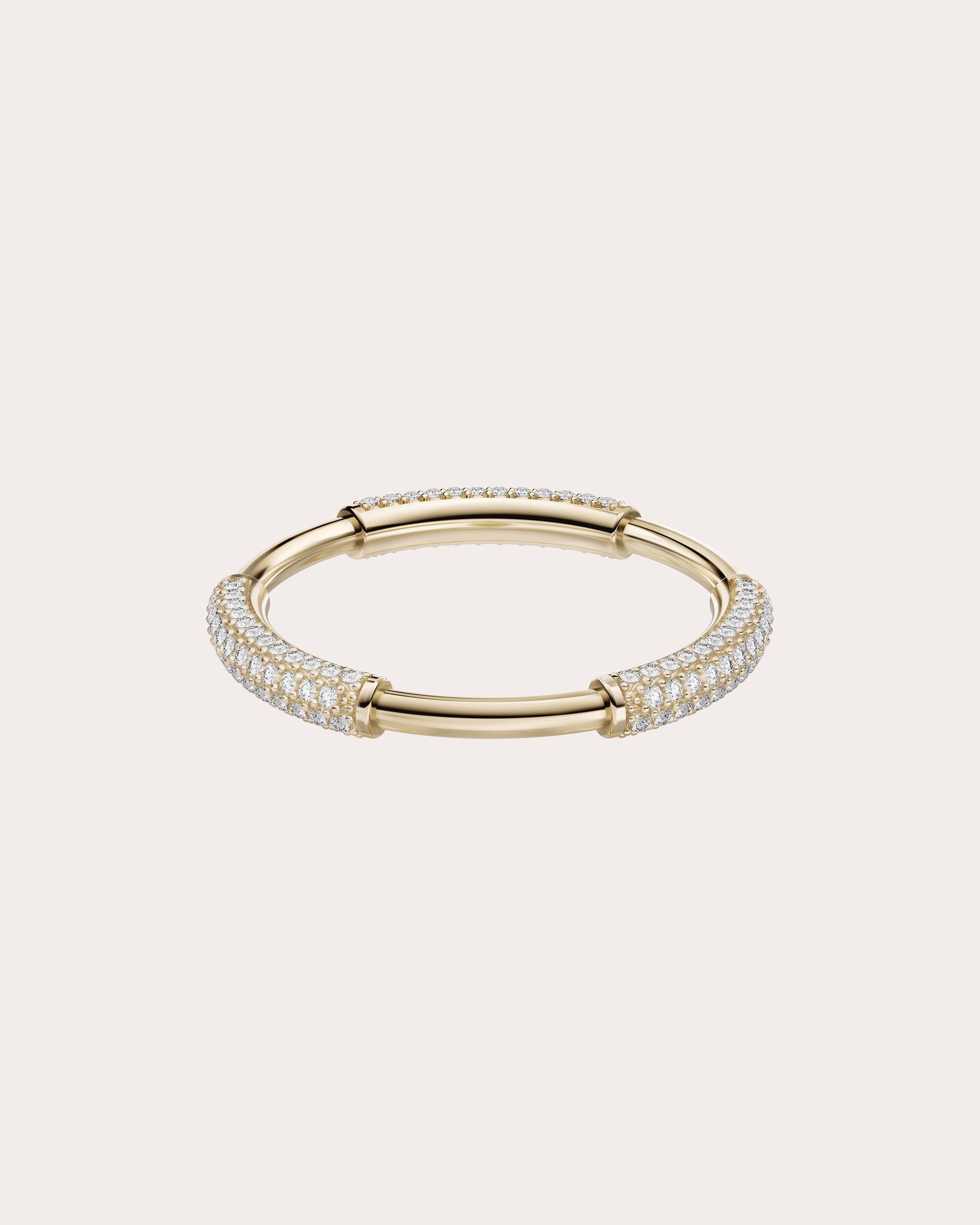Diamond Elektra Solo Ring