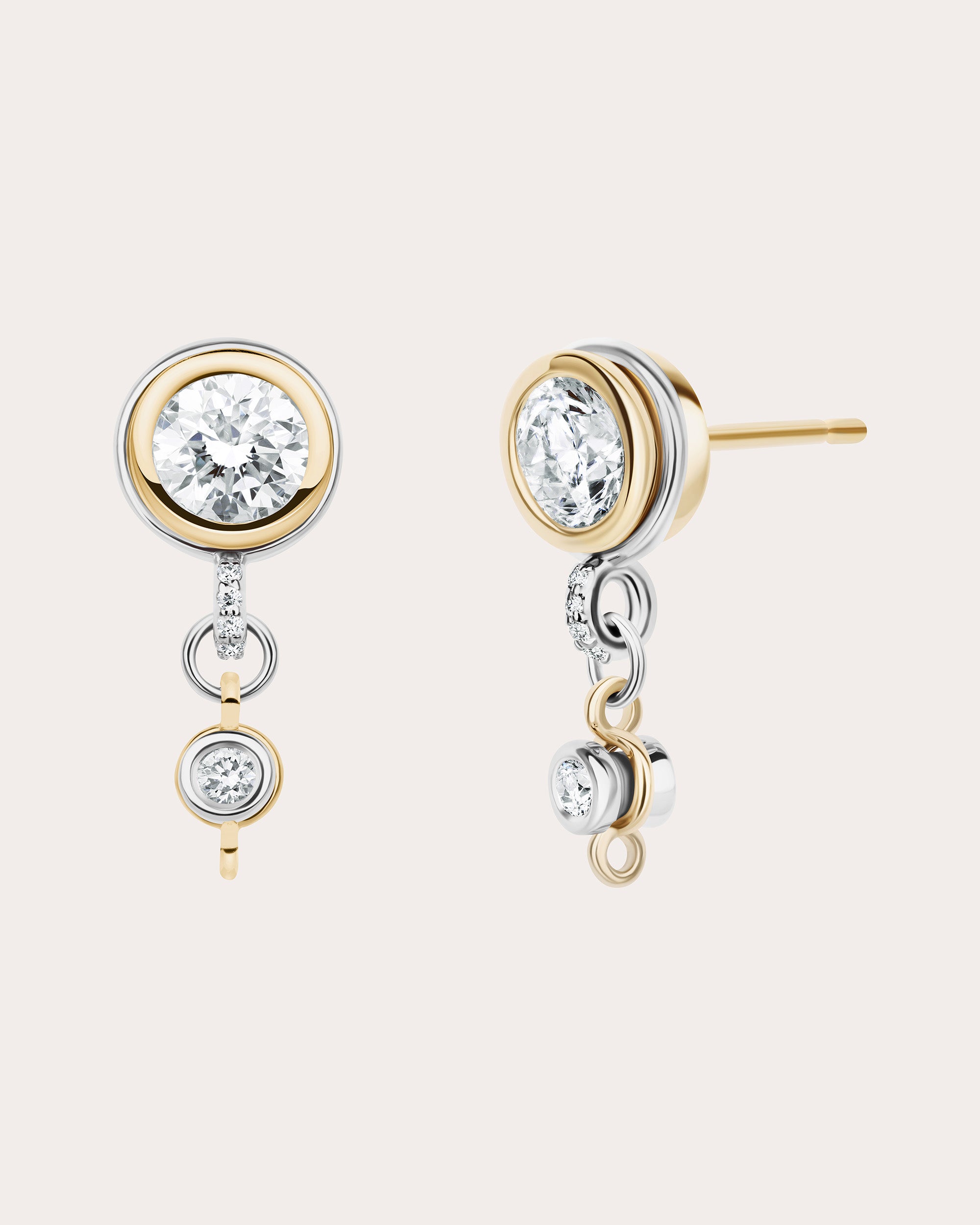 Diamond Ignite Drop Earrings