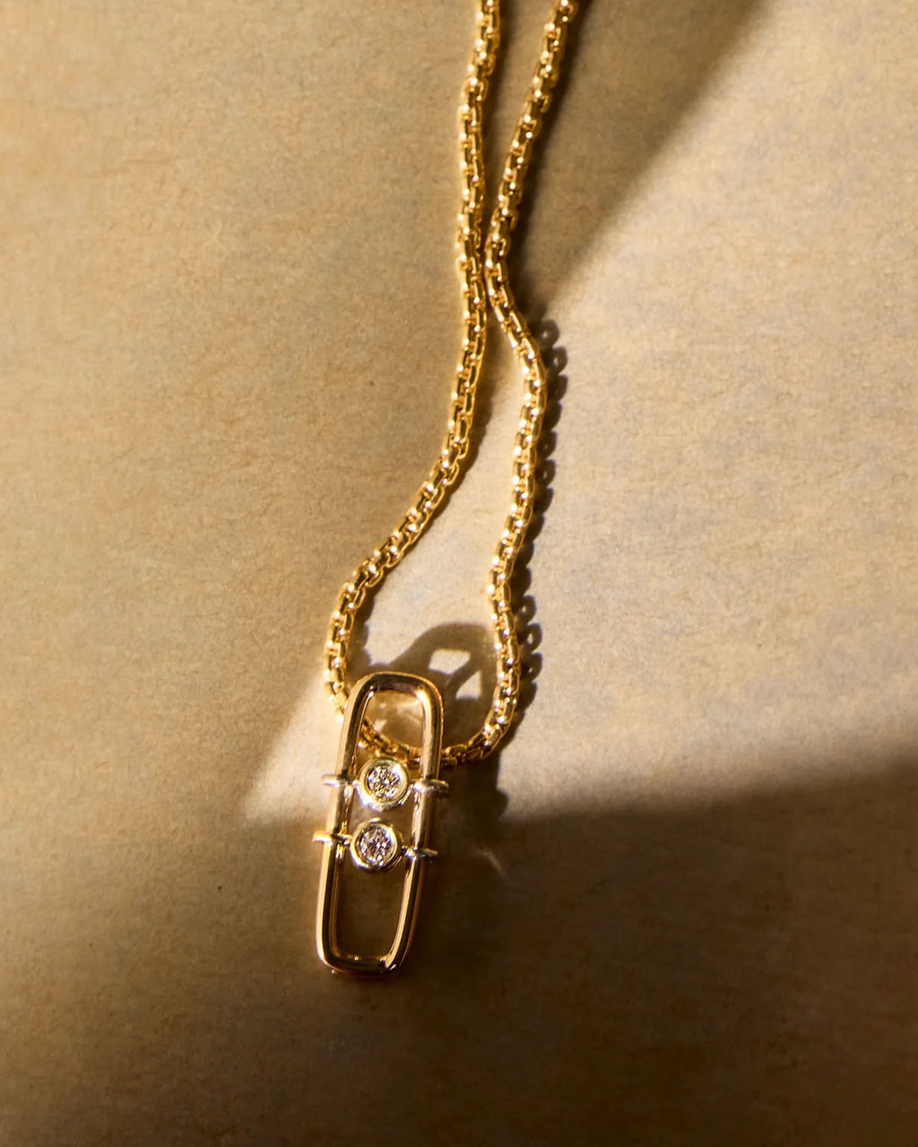 Diamond Métta Drop Necklace