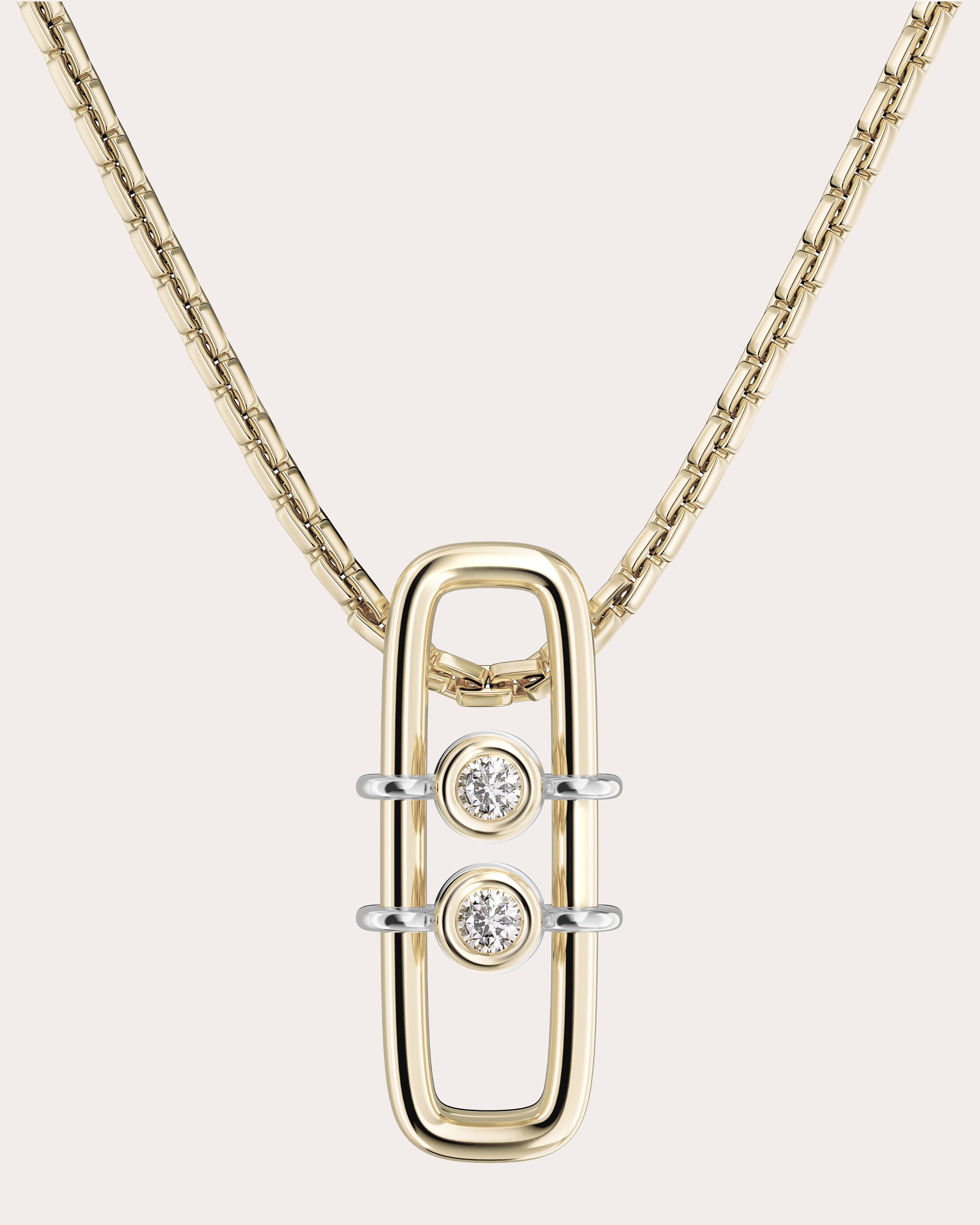 Diamond Métta Drop Necklace