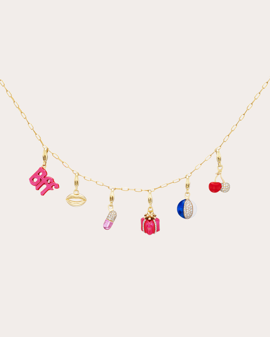 Diamond Neon Gloss Mini Gift Charm
