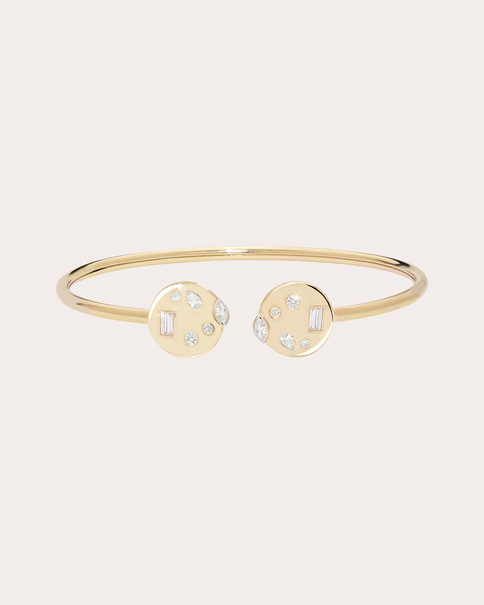 Diamond Disc Mini MéLange Bracelet