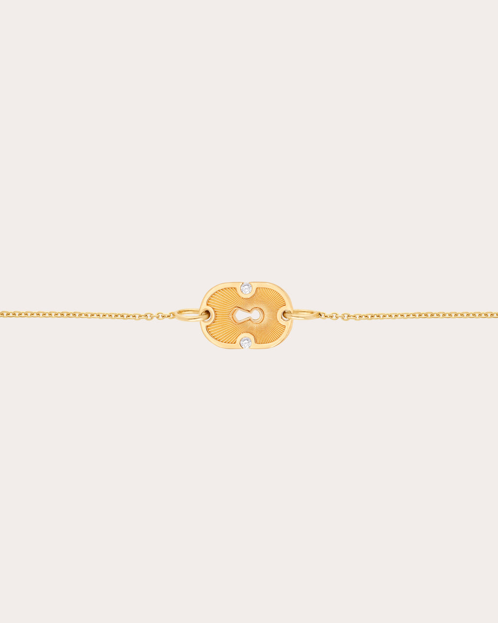 Diamond & 18k Gold Unlock Bracelet