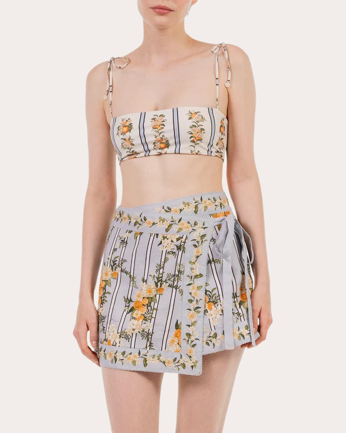 Luna Valle Linen Mini Pareo