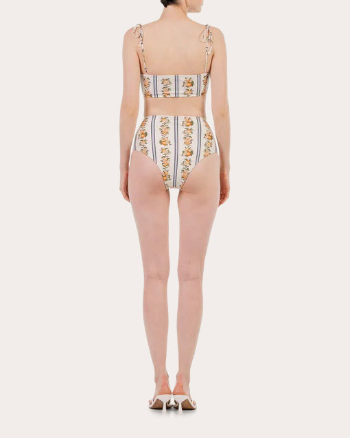 Primavera Valle Bandeau Bikini Top