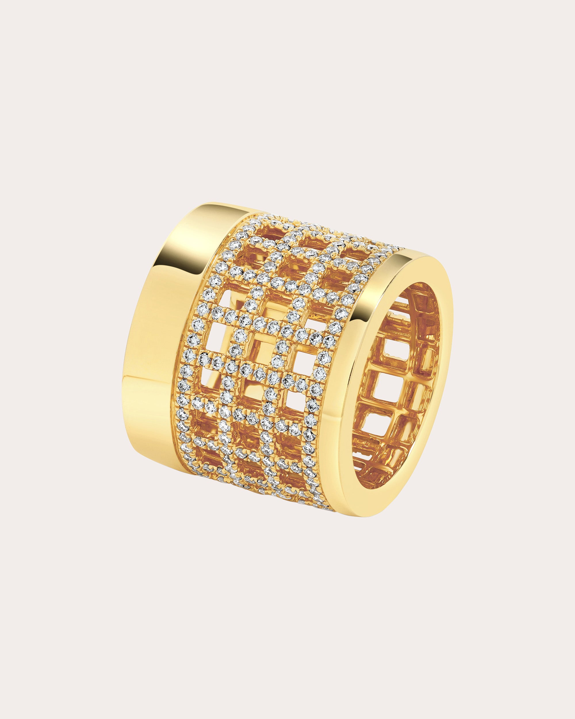 Meridian 18K Gold Diamond Ring