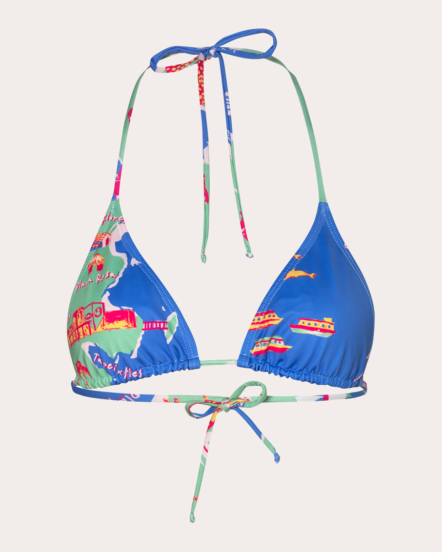 Moa Careyes Triangle Bikini Top