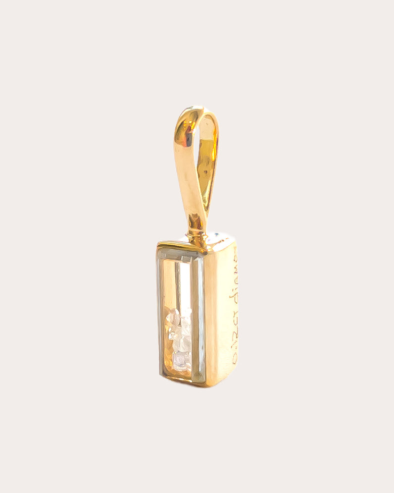 Diamond Ih Miniature Charm