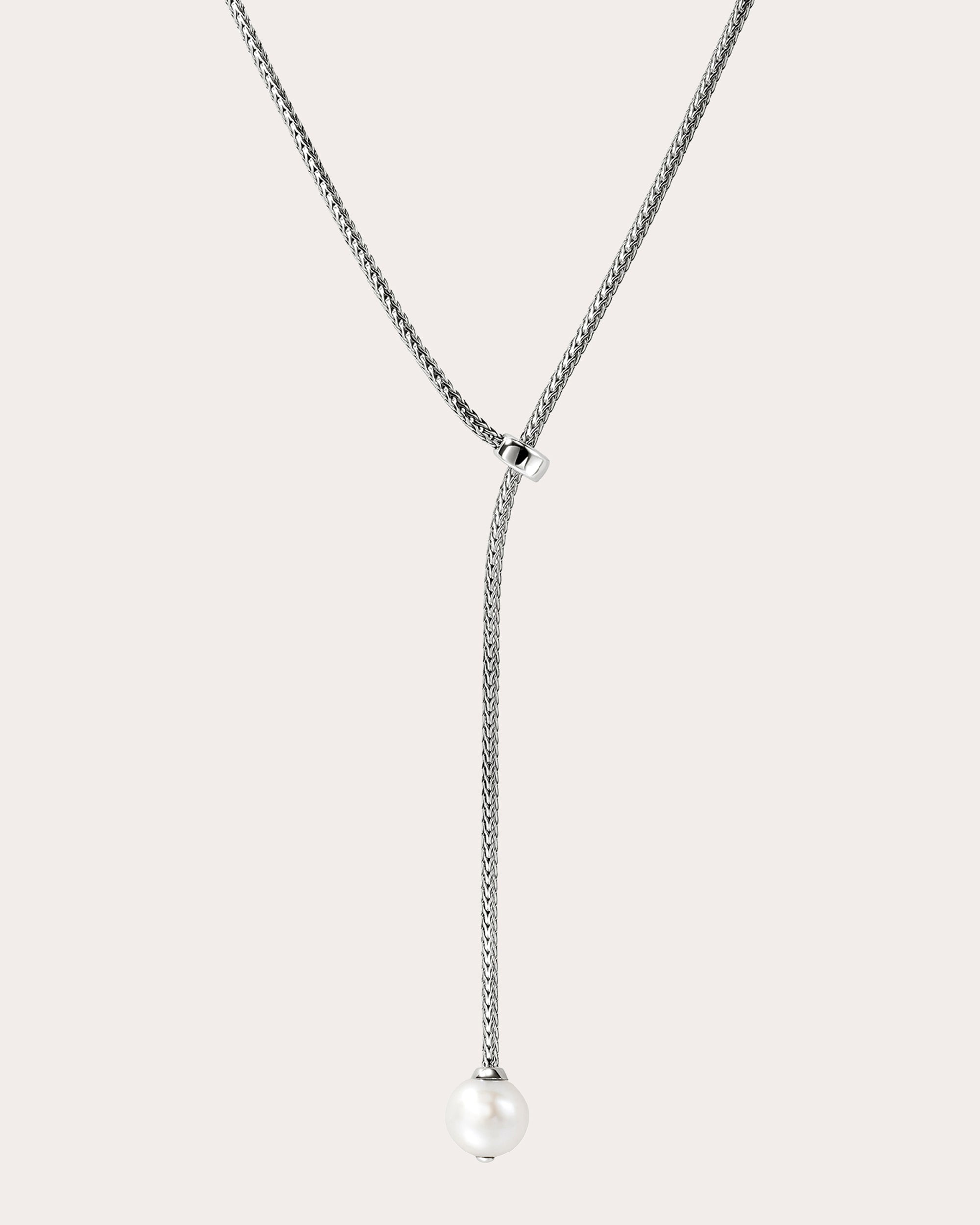 Cultured Pearl JH Essential Lariat Necklace