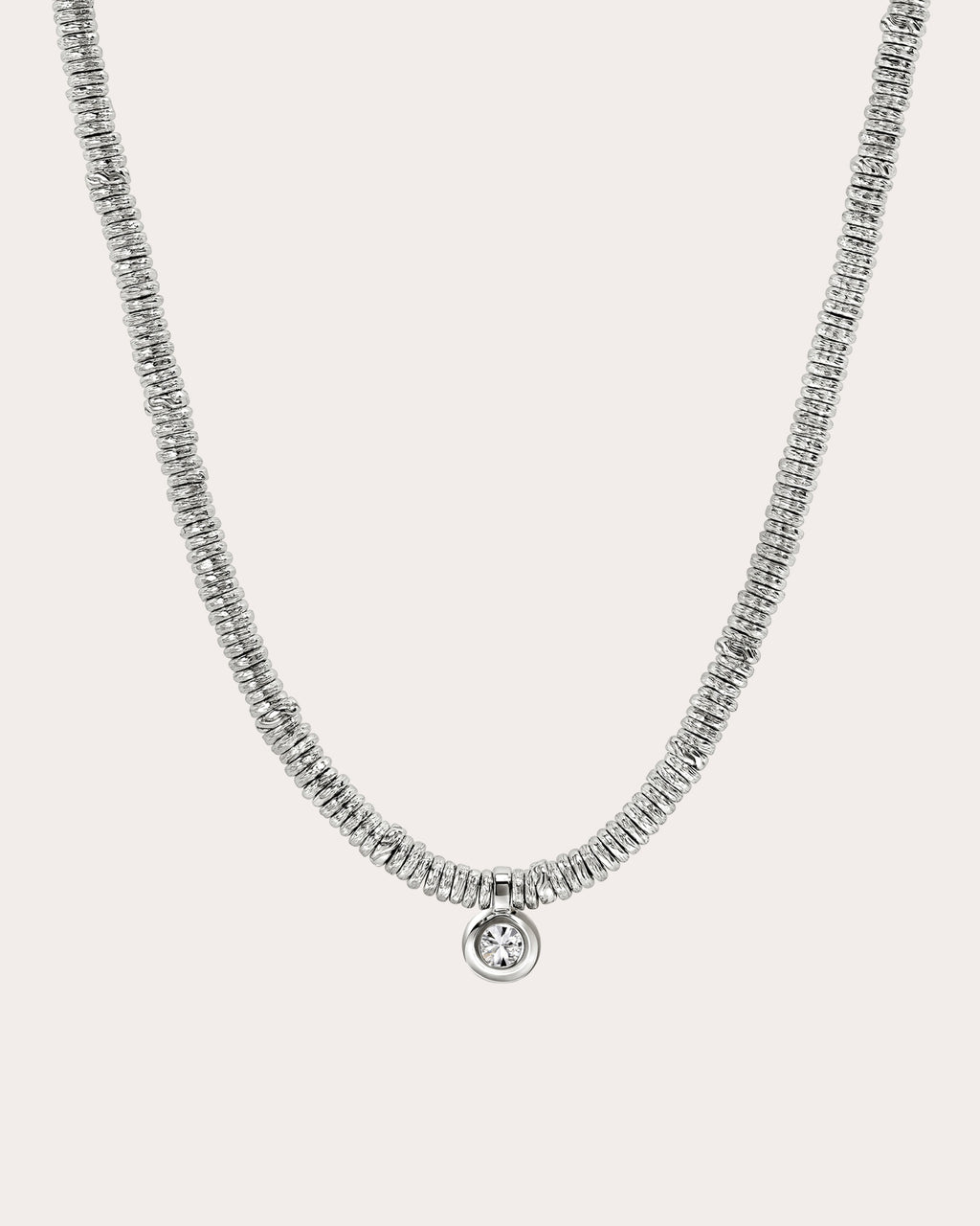 1ctw Diamond JH Lovestruck™ Heishi Necklace