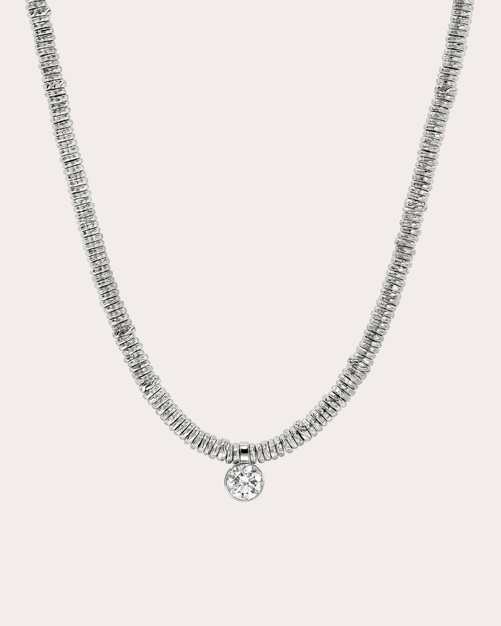 1ctw Diamond JH Lovestruck™ Heishi Necklace