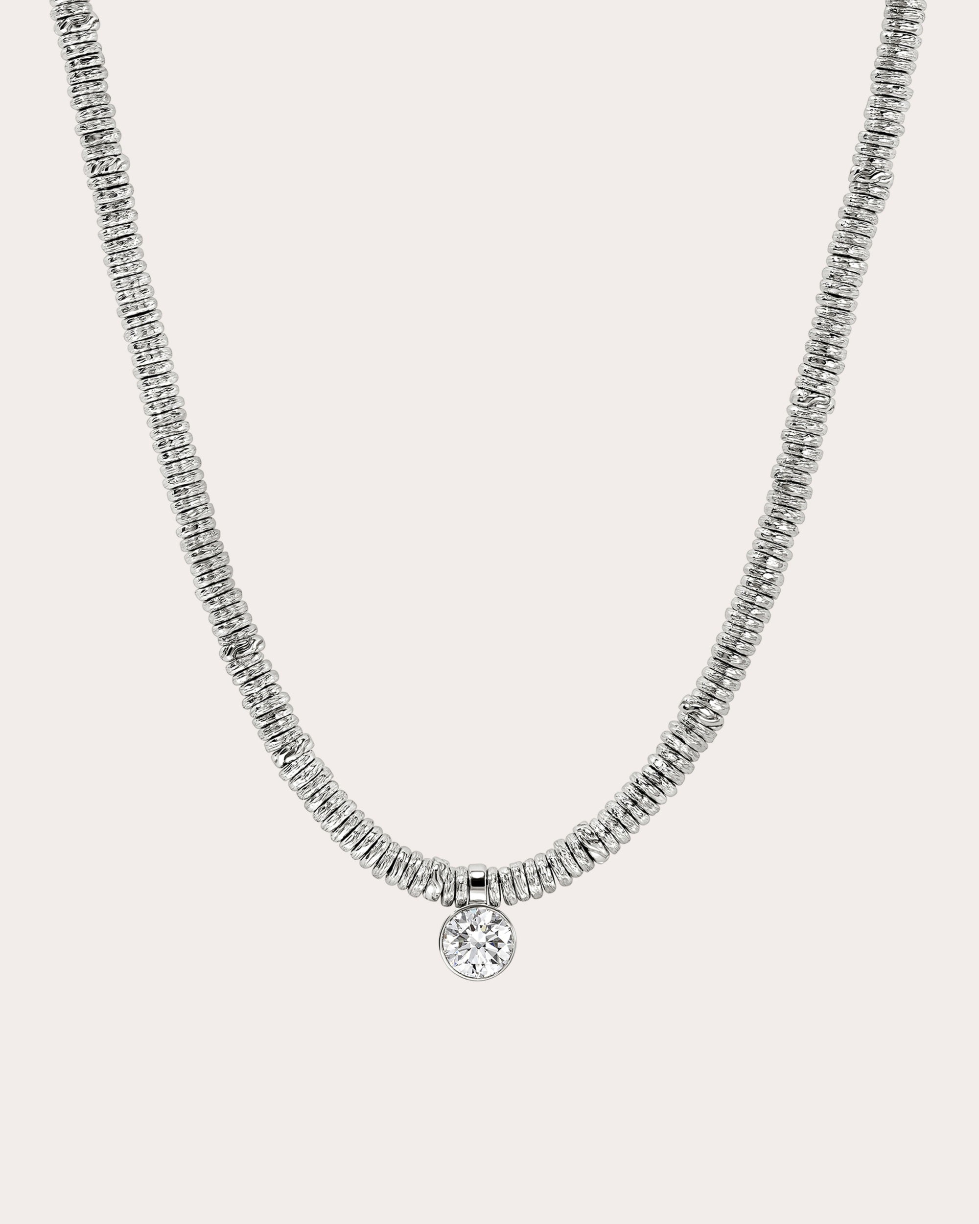 1ctw Diamond JH Lovestruck™ Heishi Necklace