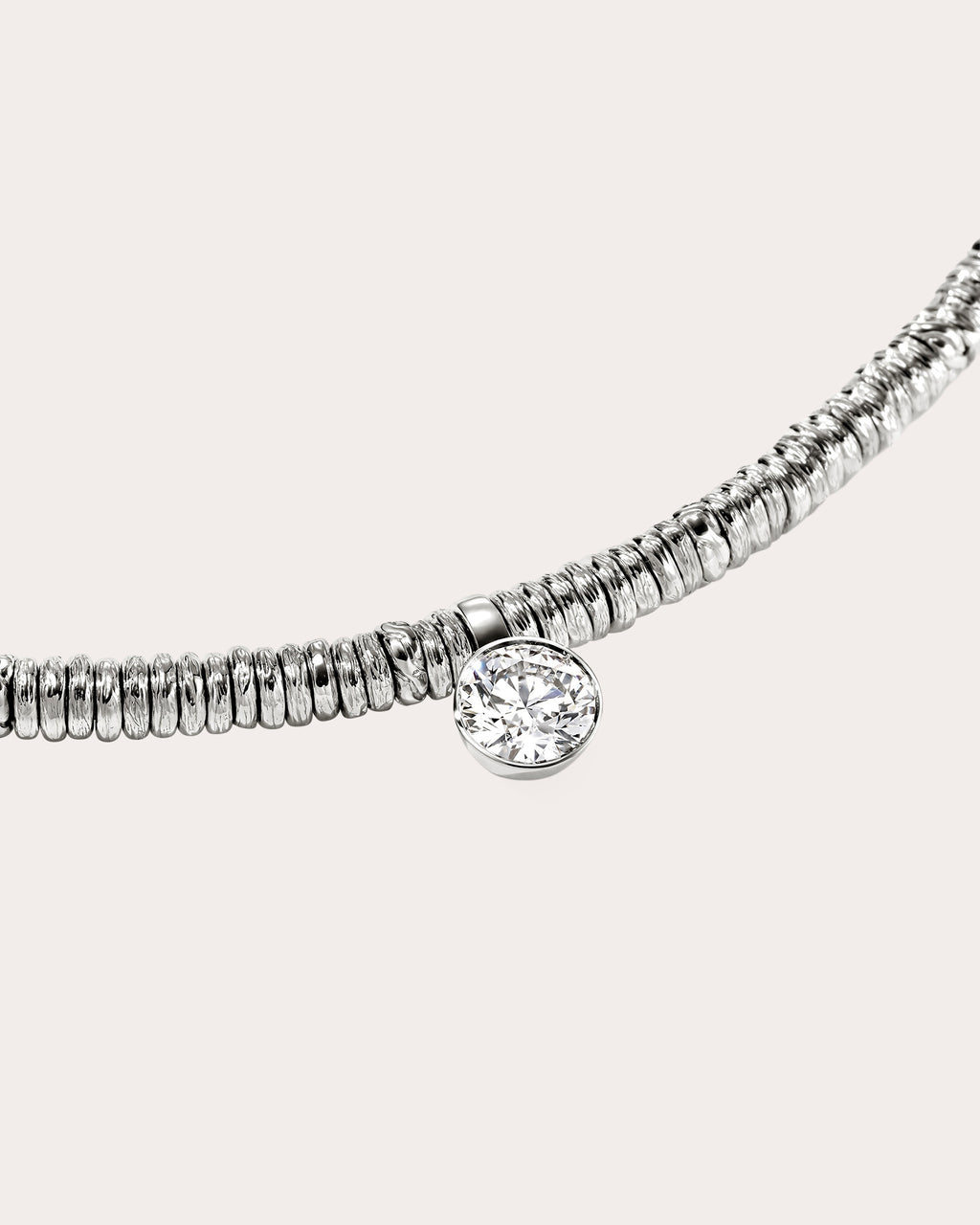 1ctw Diamond JH Lovestruck™ Heishi Necklace