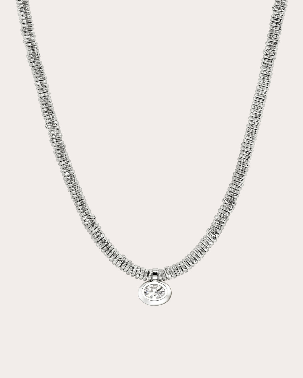 2ctw Diamond JH Lovestruck™ Heishi Necklace