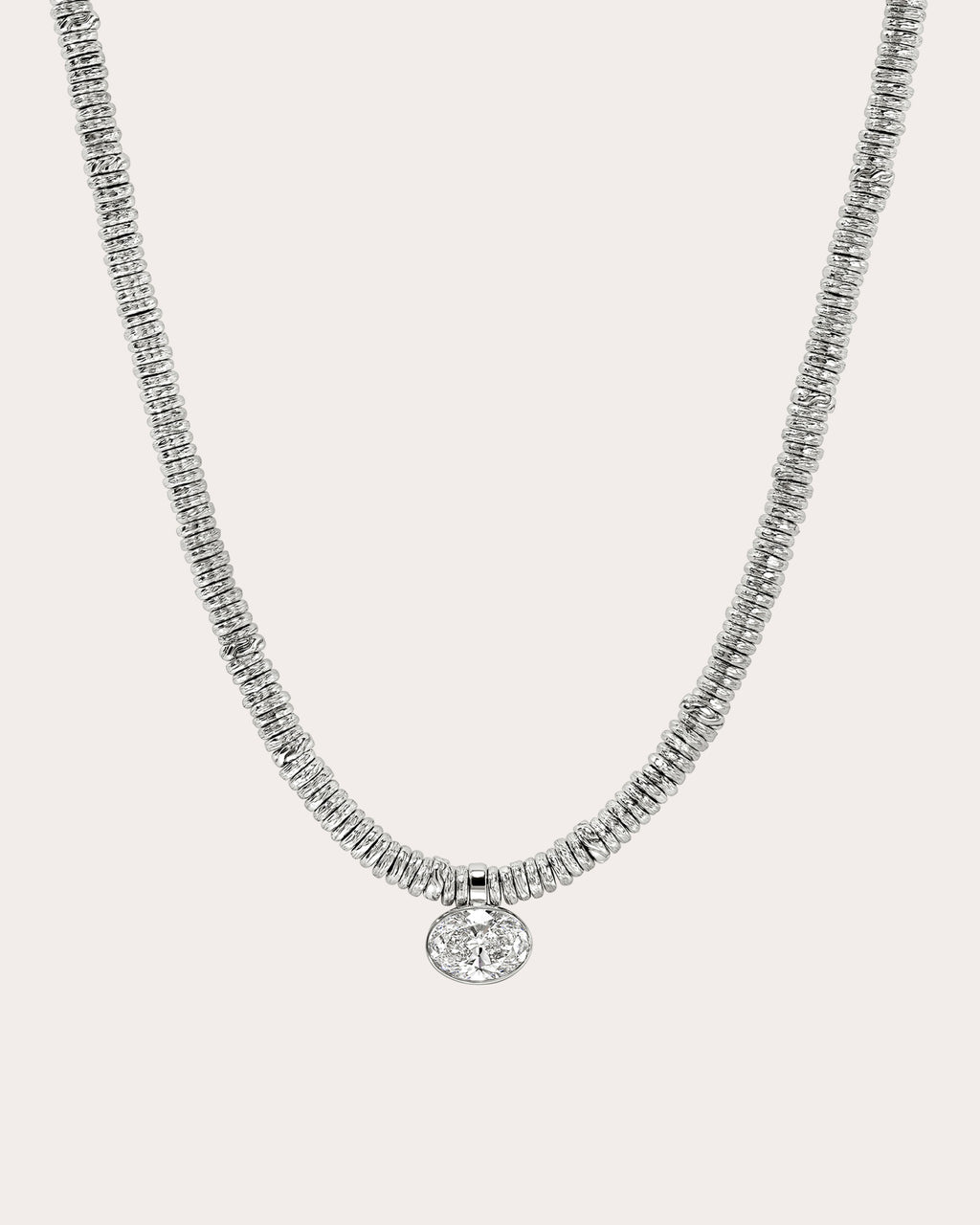 2ctw Diamond JH Lovestruck™ Heishi Necklace