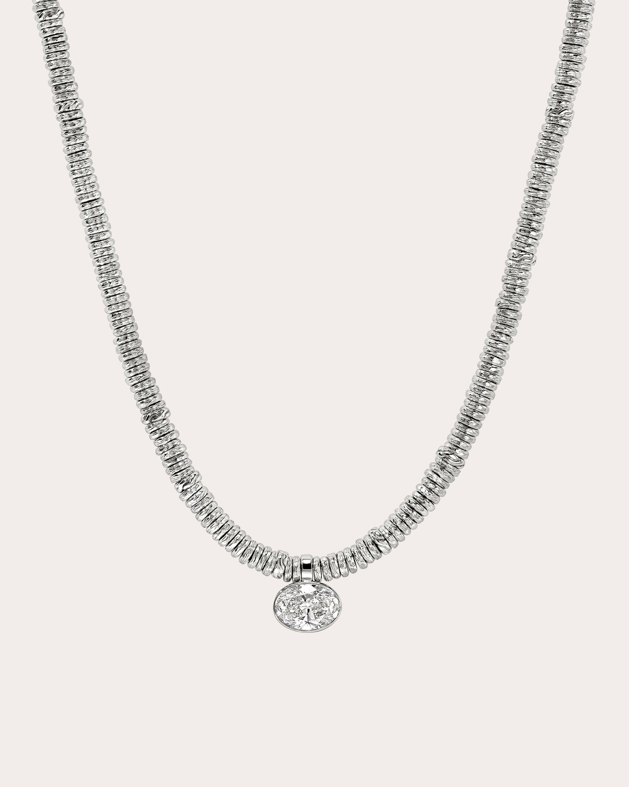 2ctw Diamond JH Lovestruck™ Heishi Necklace