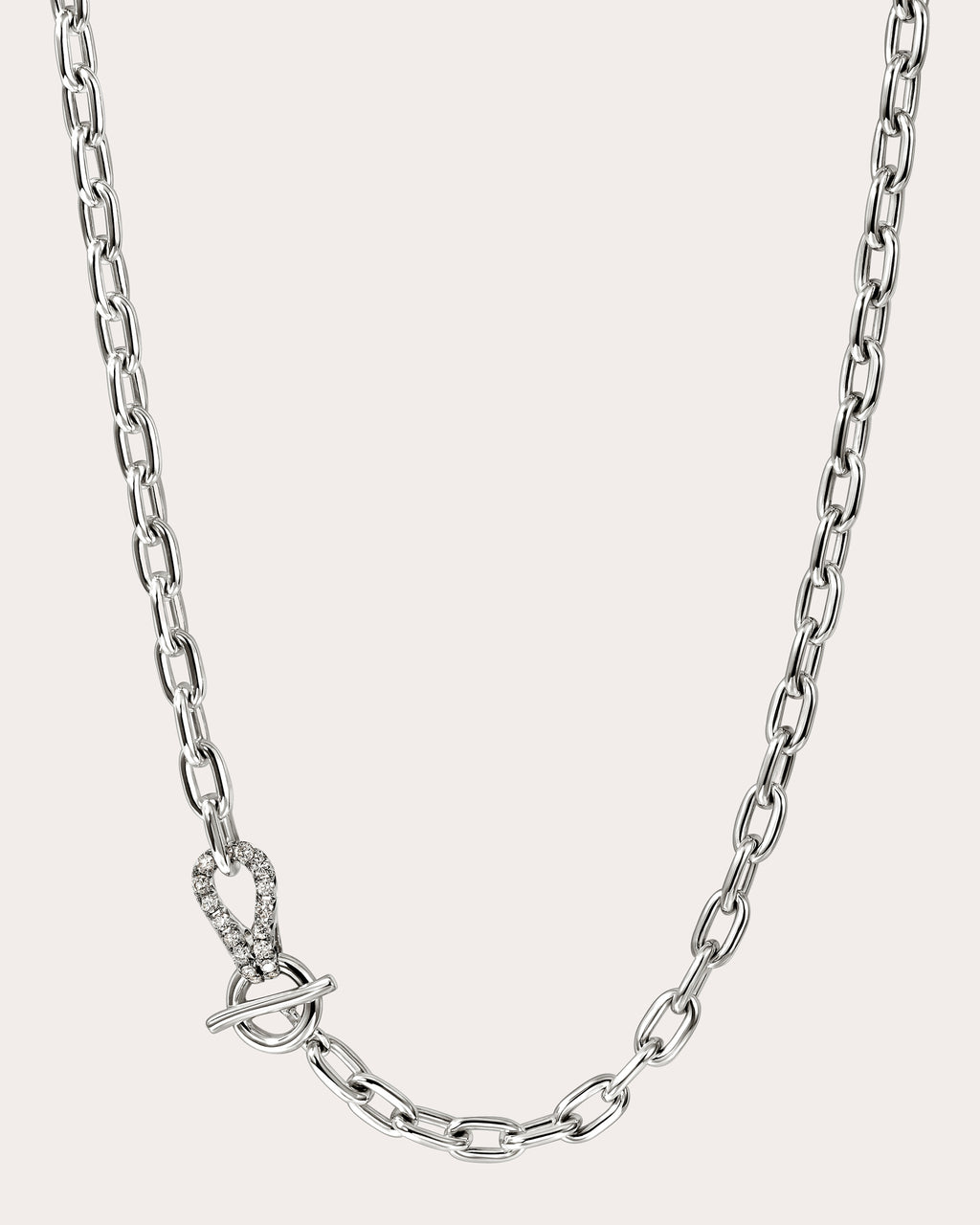 Diamond Surf Toggle Necklace