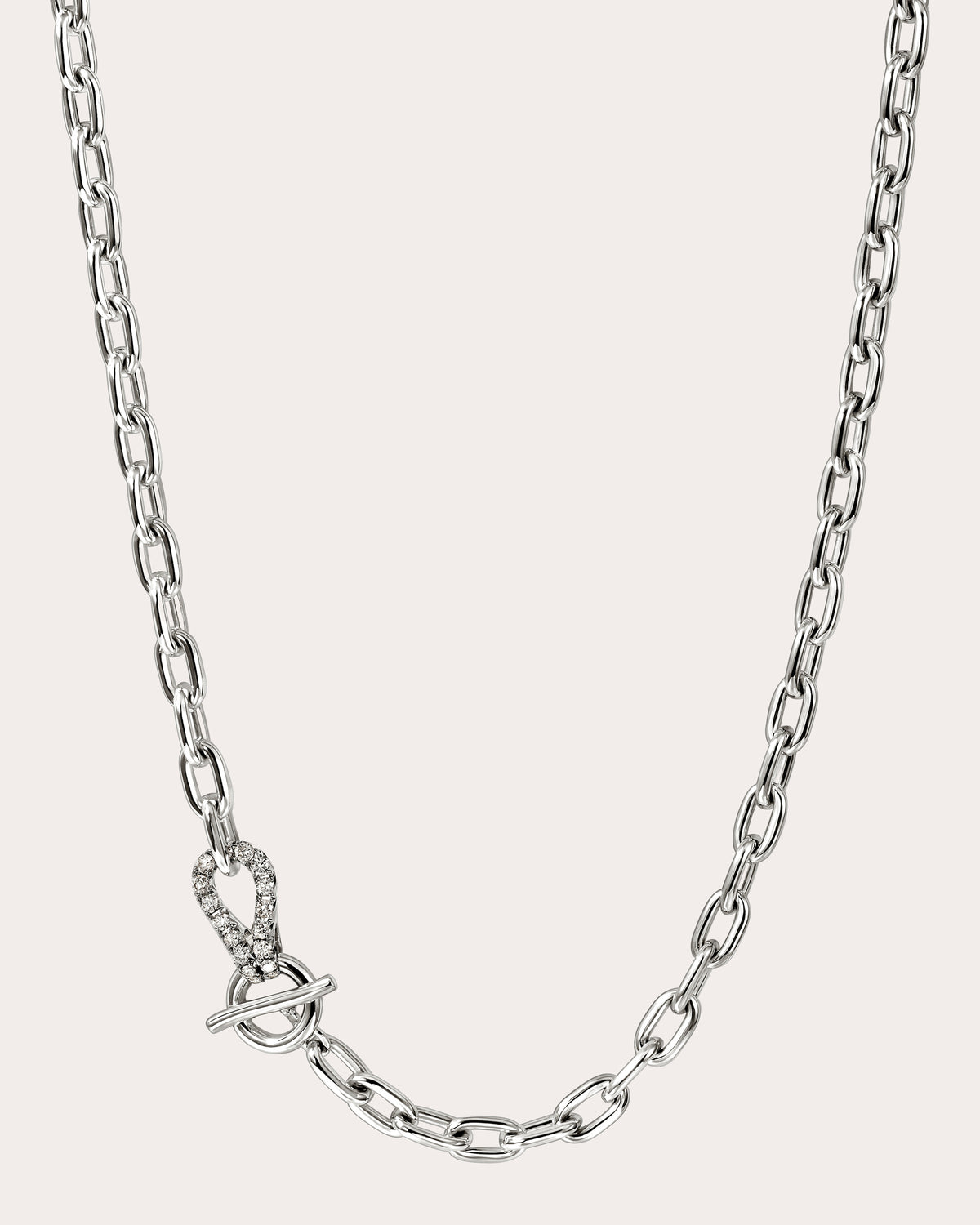 Diamond Surf Toggle Necklace