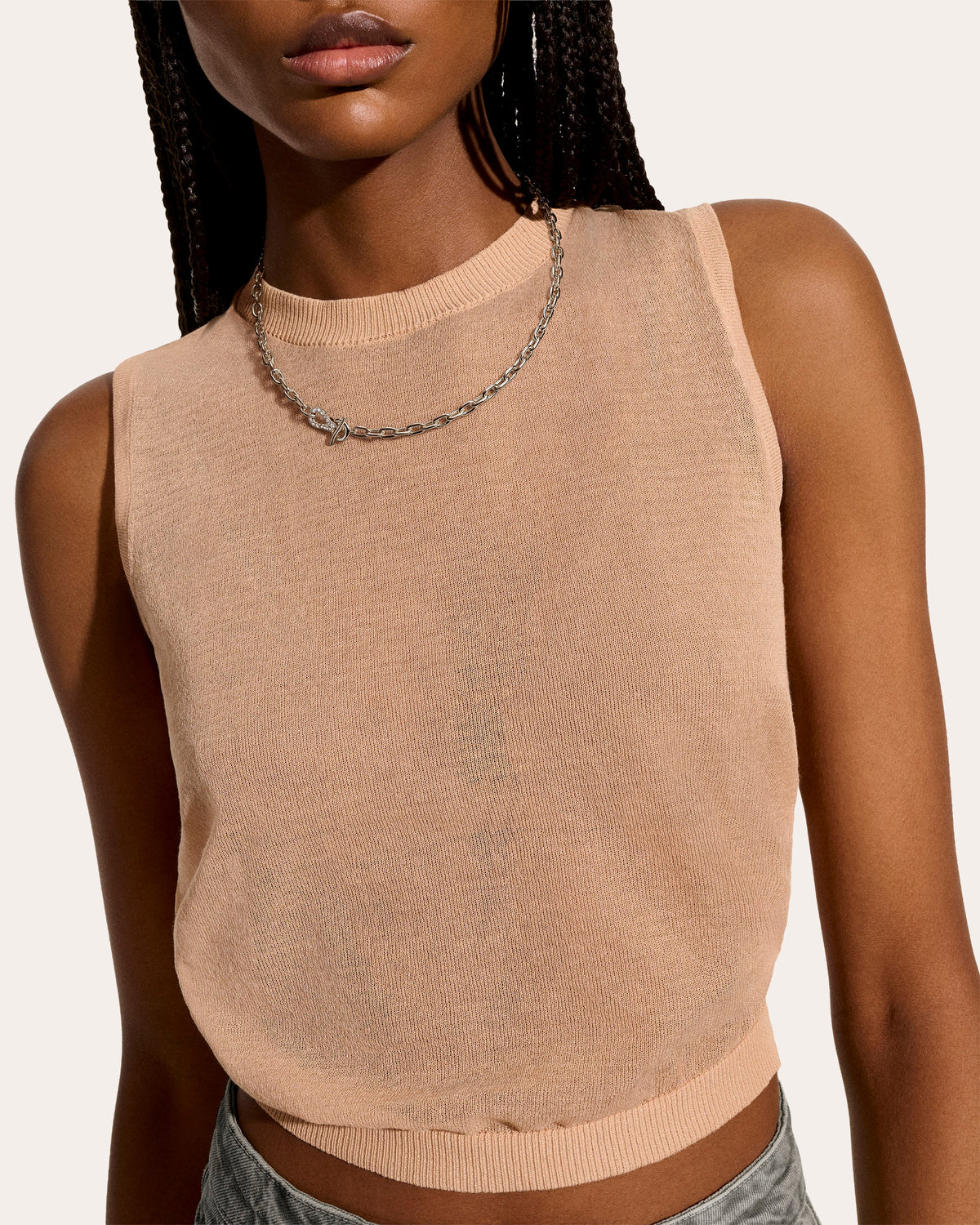 Diamond Surf Toggle Necklace