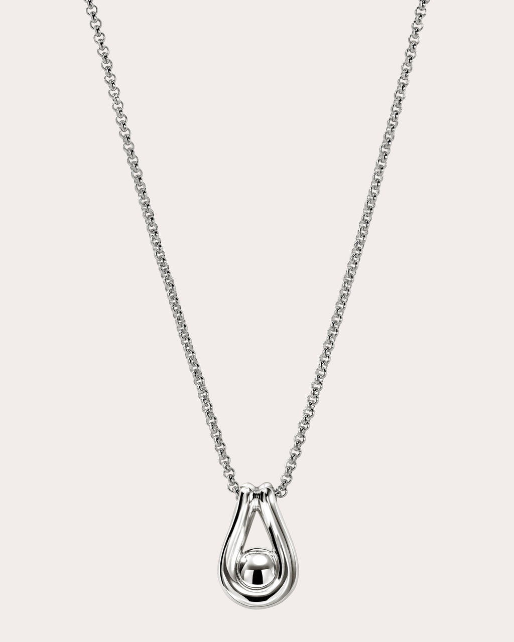 Cultured Pearl & Diamond Surf Pendant Necklace