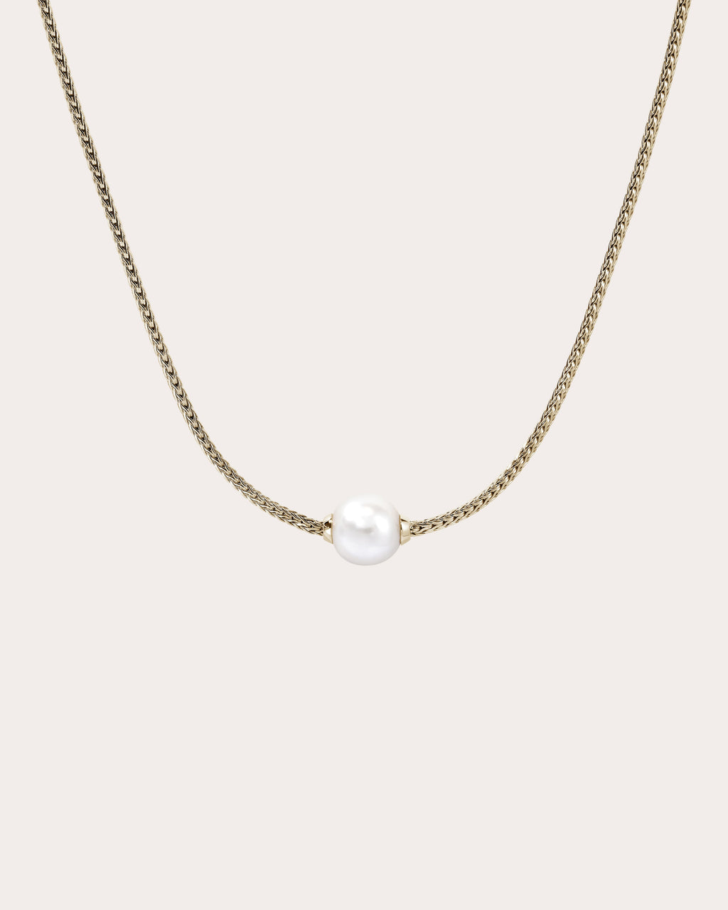 Cultured Pearl & 14k Gold JH Essential Necklace