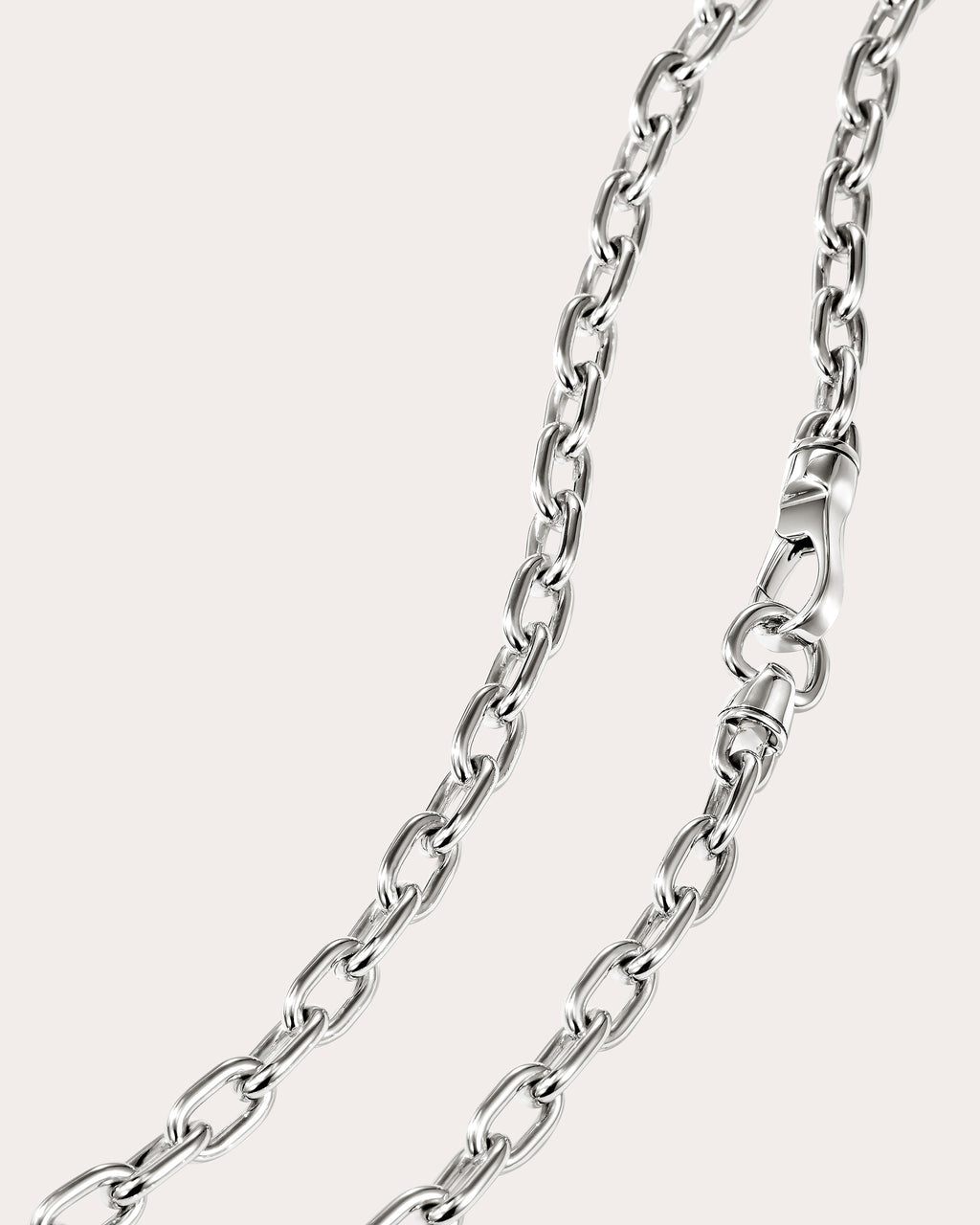 Oval Link Chain Necklace