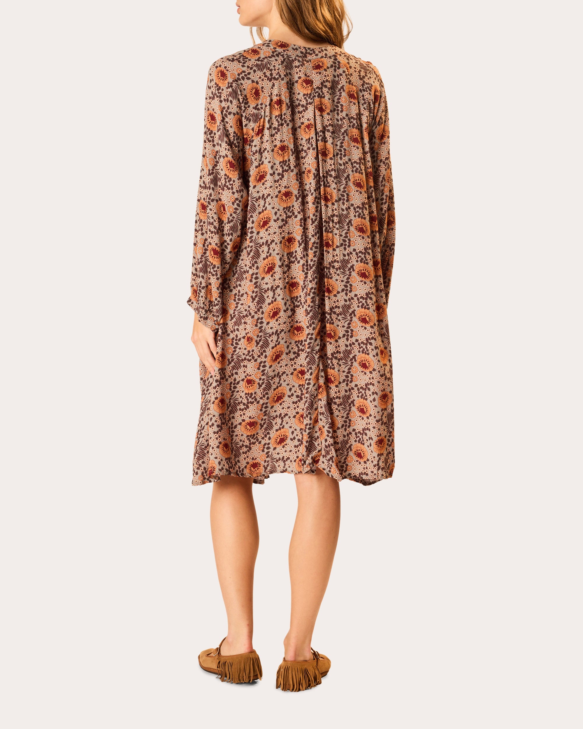 knee length dresses for ladies FINAL SALE Valerie Floral Dress – A Touch of Jane main image 0