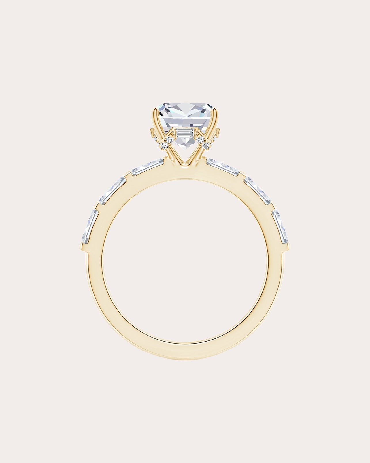 Orient Express 14K Gold Lab-Grown Diamond Ring