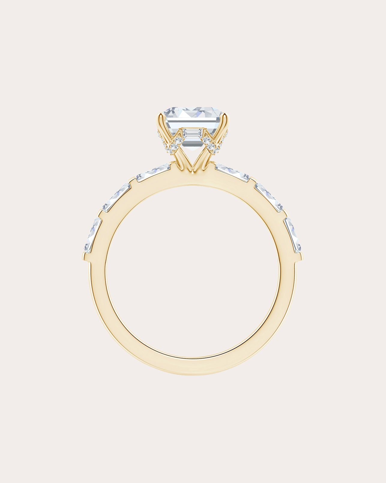 Orient Express 14K Gold Lab-Grown Diamond Ring