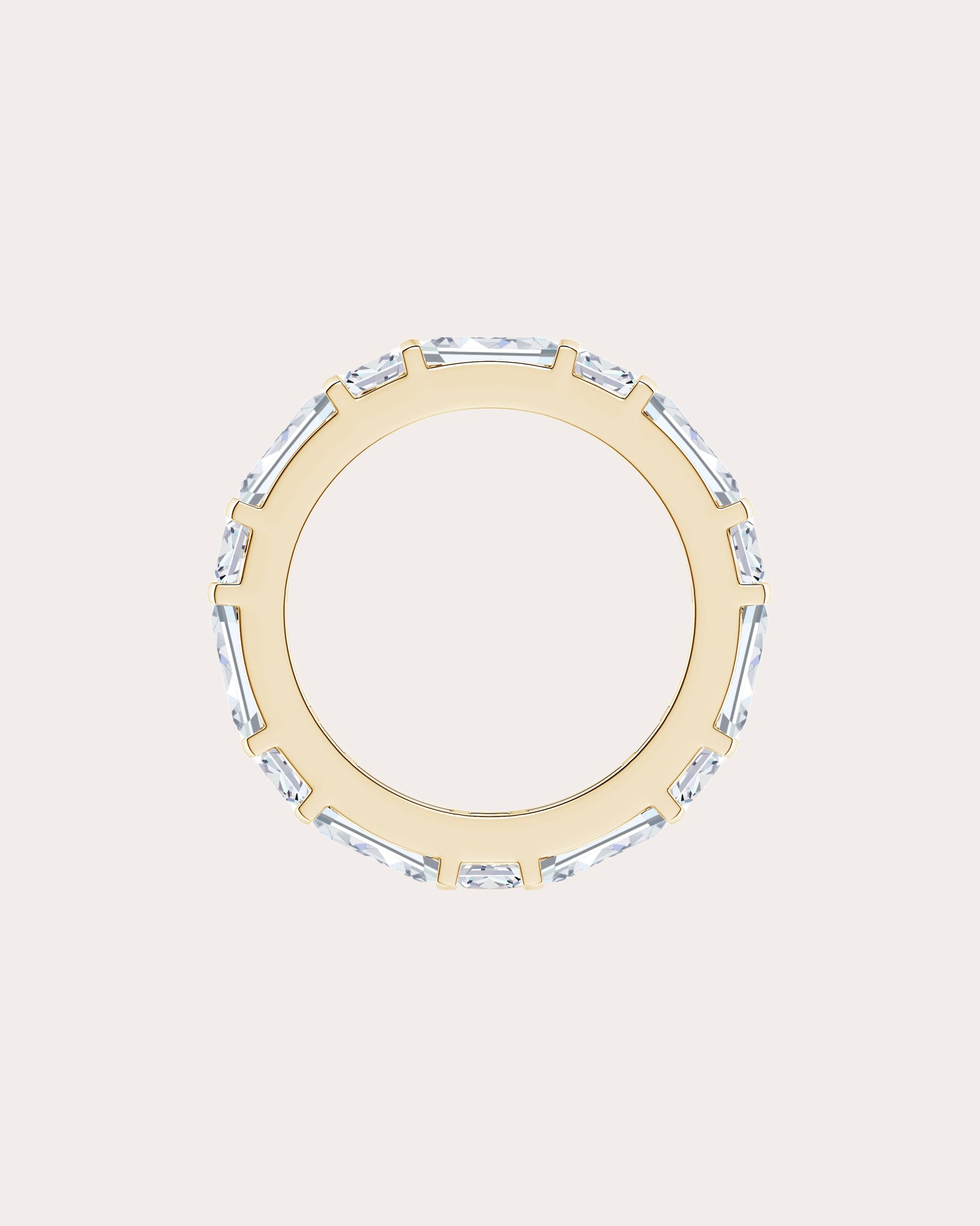 Orient Express 14K Gold Lab-Grown Diamond Eternity Ring