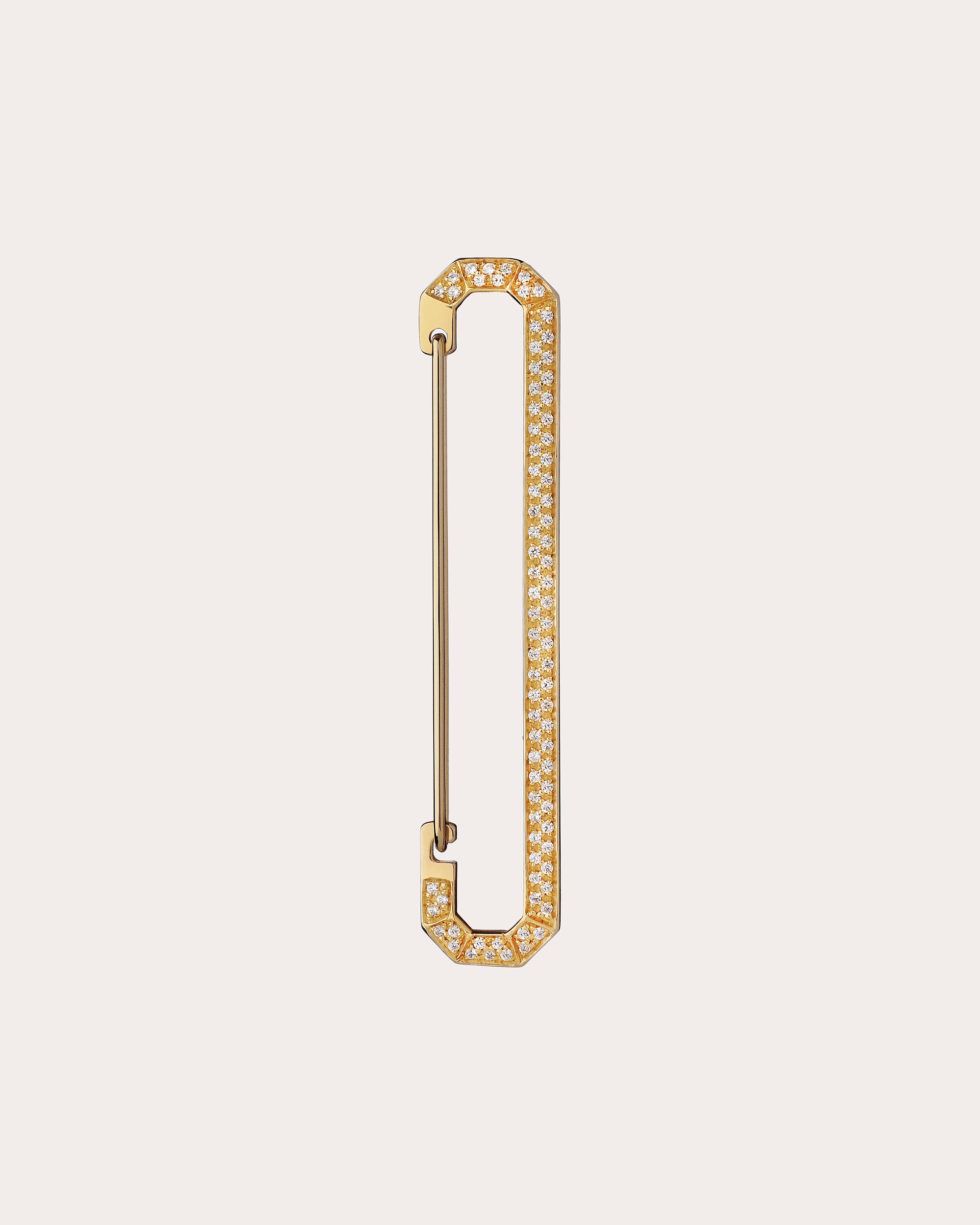 Diamond Pavé Big New York Drop Earring