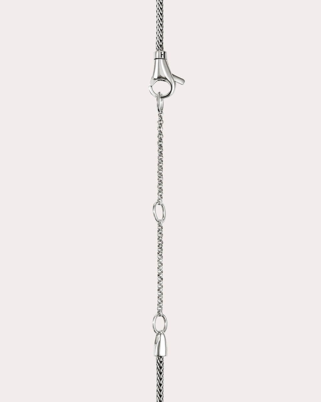 Two-Tone Infinite Love Knot Necklace