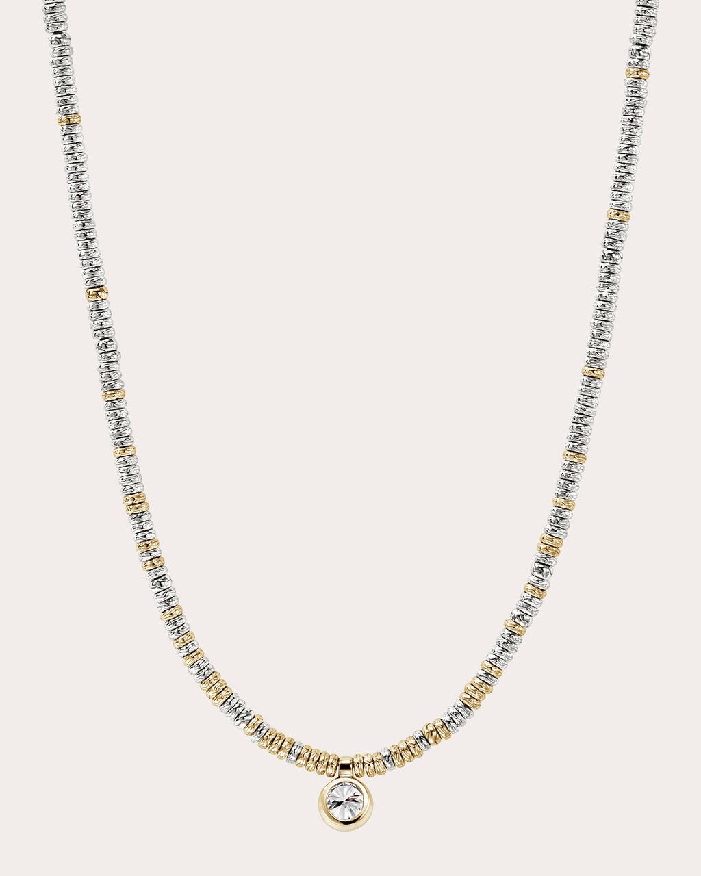 Diamond JH Lovestruck™ Heishi Pendant Necklace