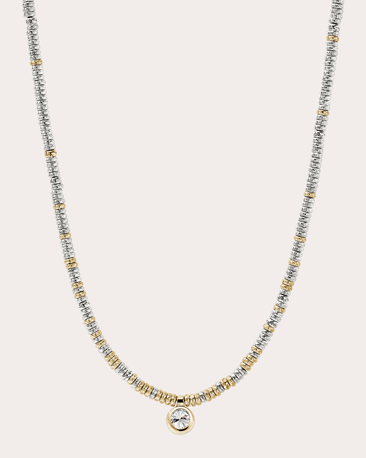 Diamond JH Lovestruck™ Heishi Pendant Necklace