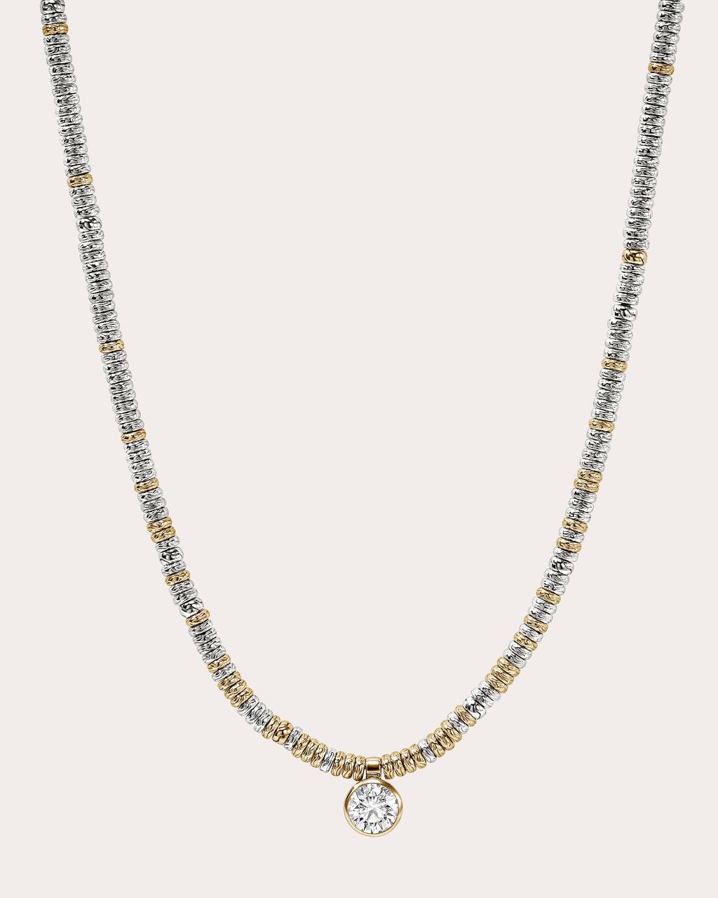 Diamond JH Lovestruck™ Heishi Pendant Necklace
