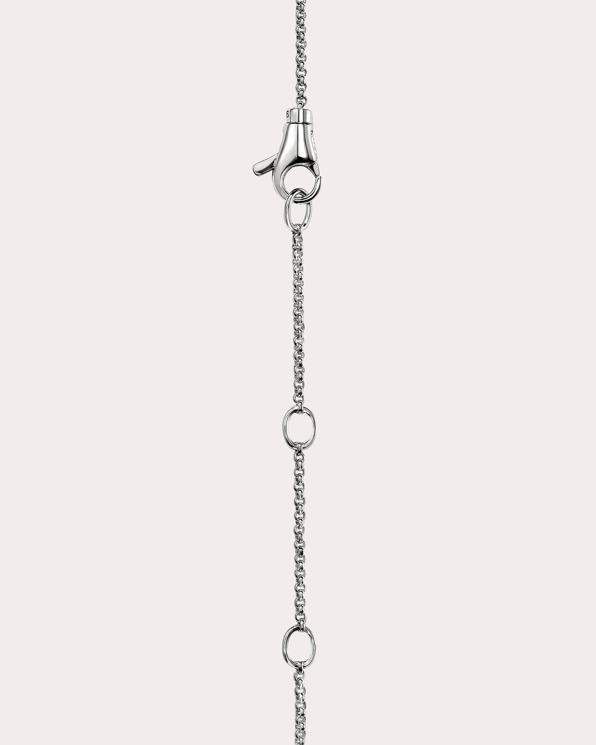 Diamond & Two-Tone JH Essential Pendant Necklace
