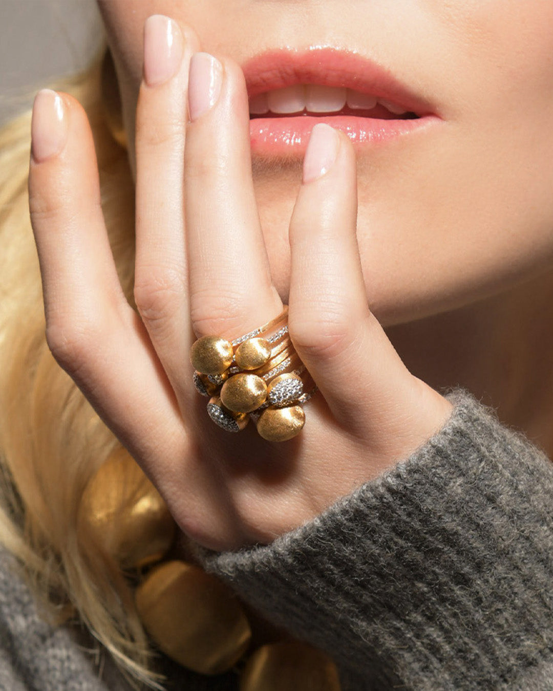 Diamond & 18k Gold Élite Pavé Ring