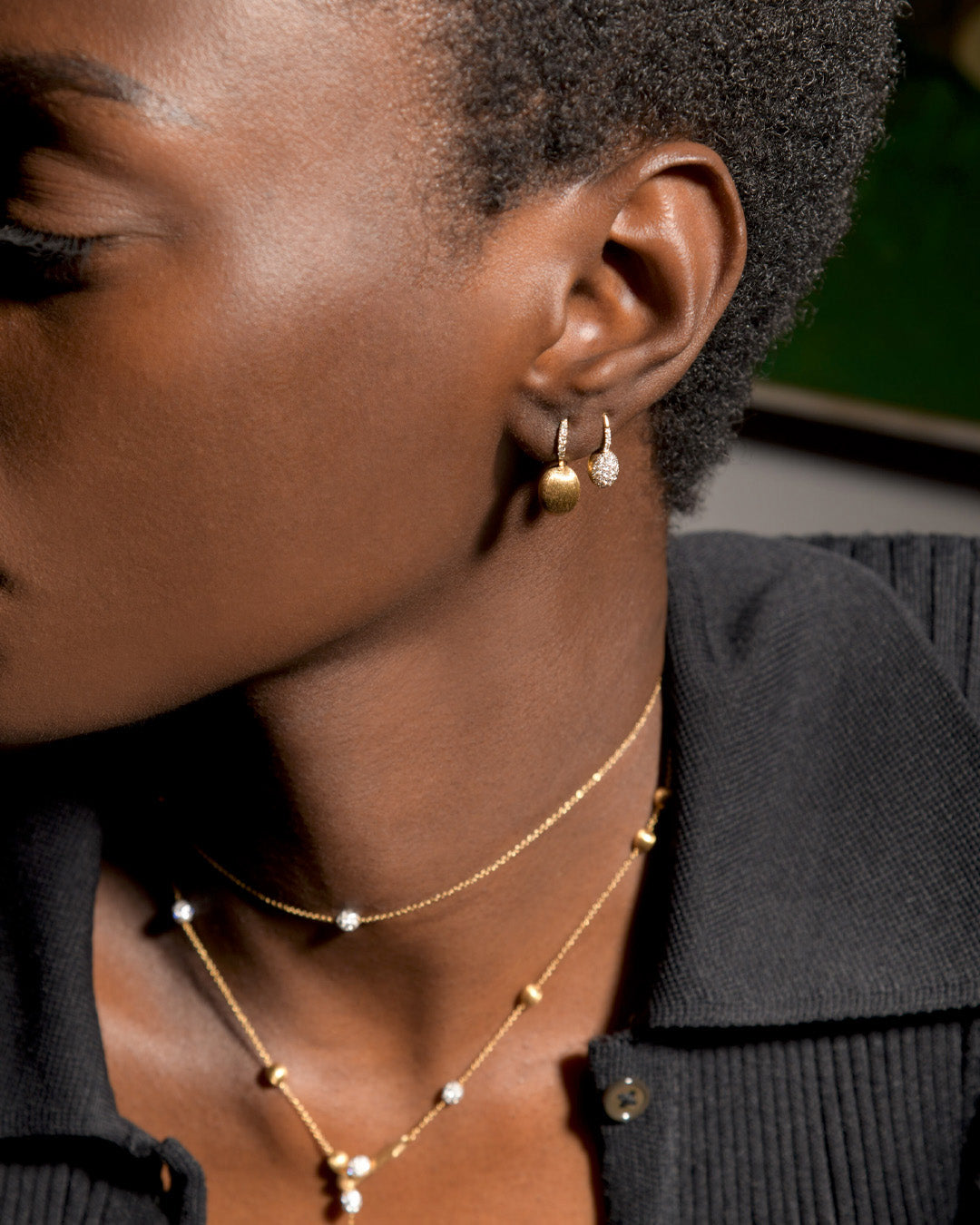 Diamond & 18k Gold Élite Necklace