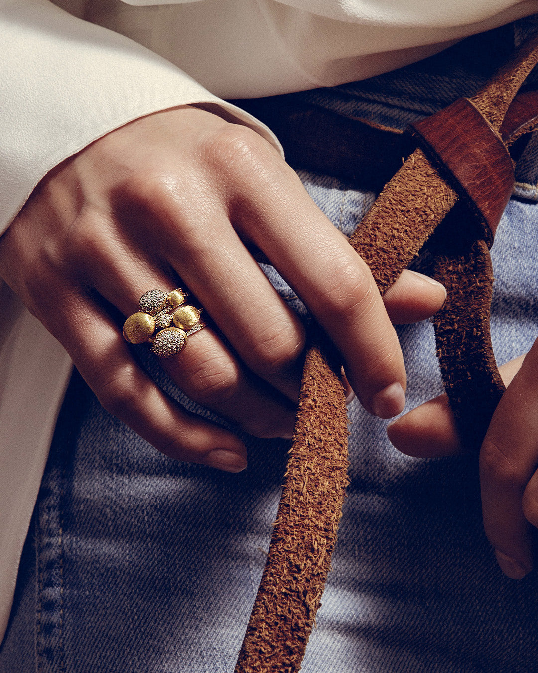 Diamond & 18k Gold Élite Ring