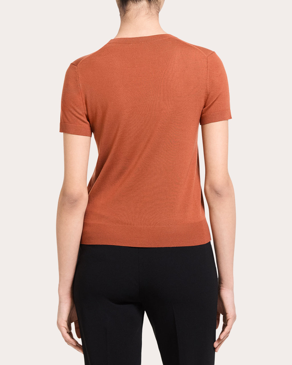 Regal Wool Basic Crewneck Top
