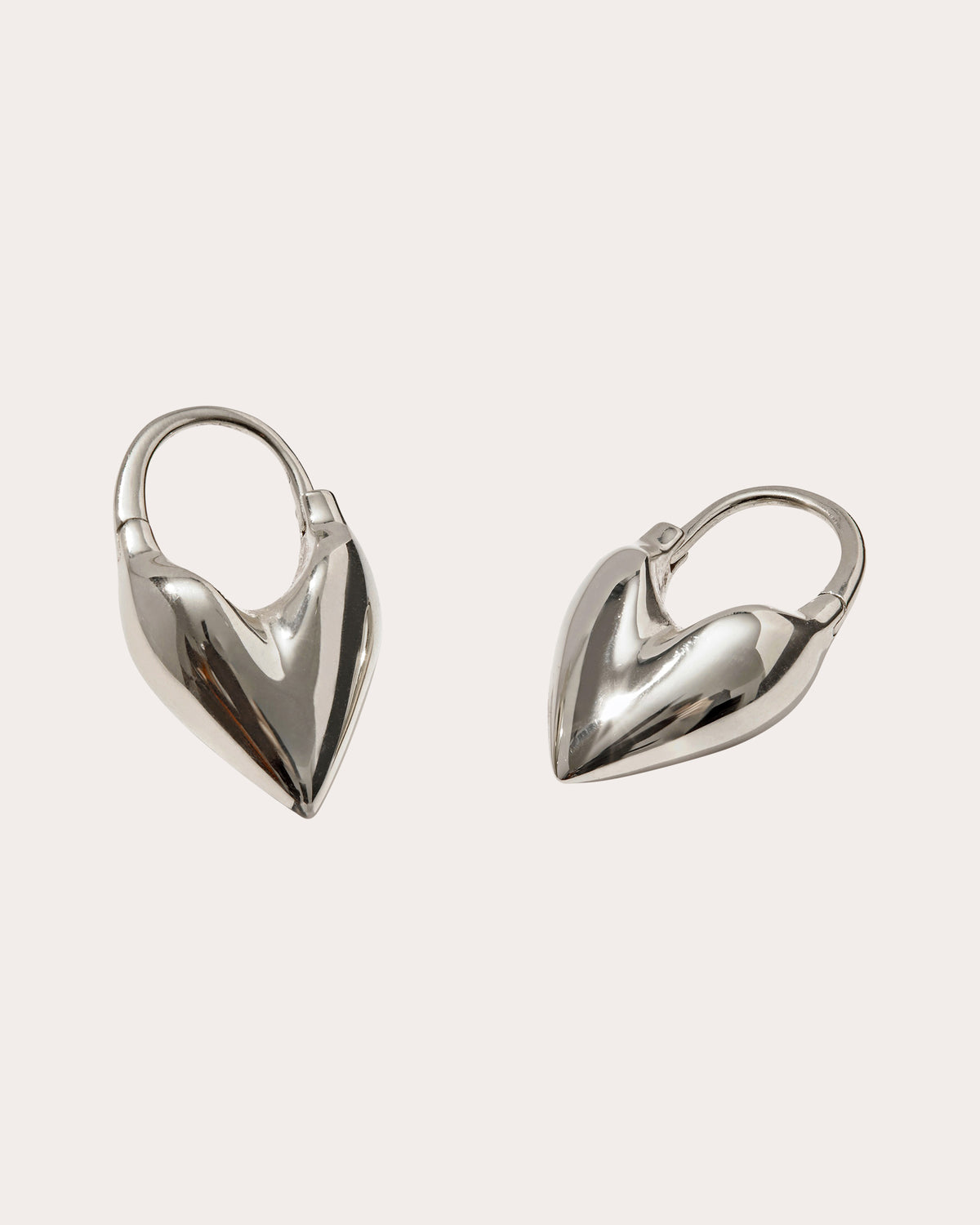 Roscida Heart Hoop Earrings