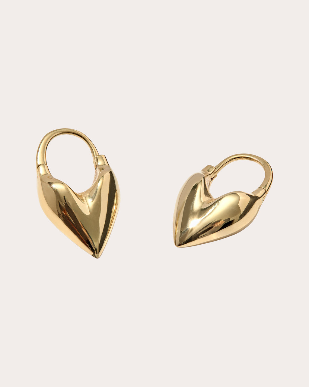 Roscida Heart Hoop Earrings