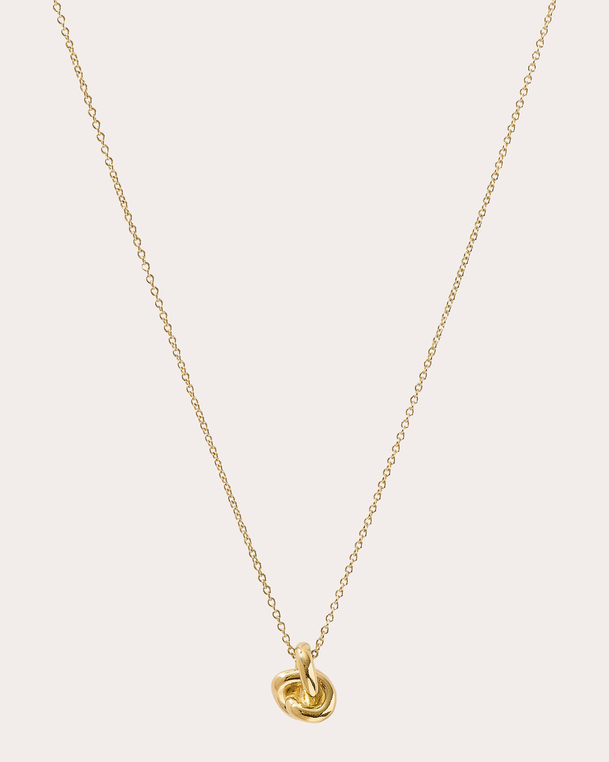 Mini Knot Pendant Necklace