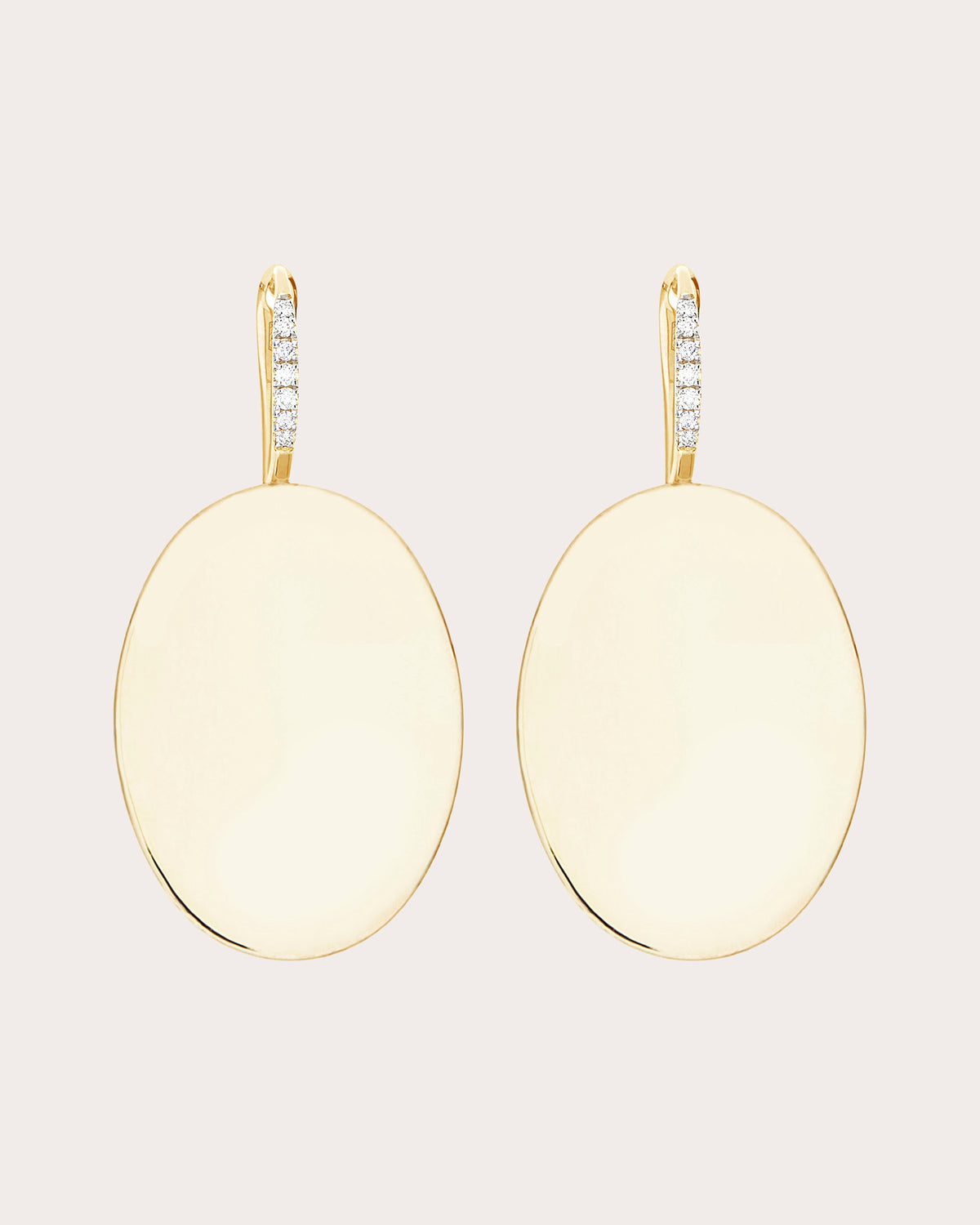 Diamond Sway Maxi Ciliegine Drop Earrings