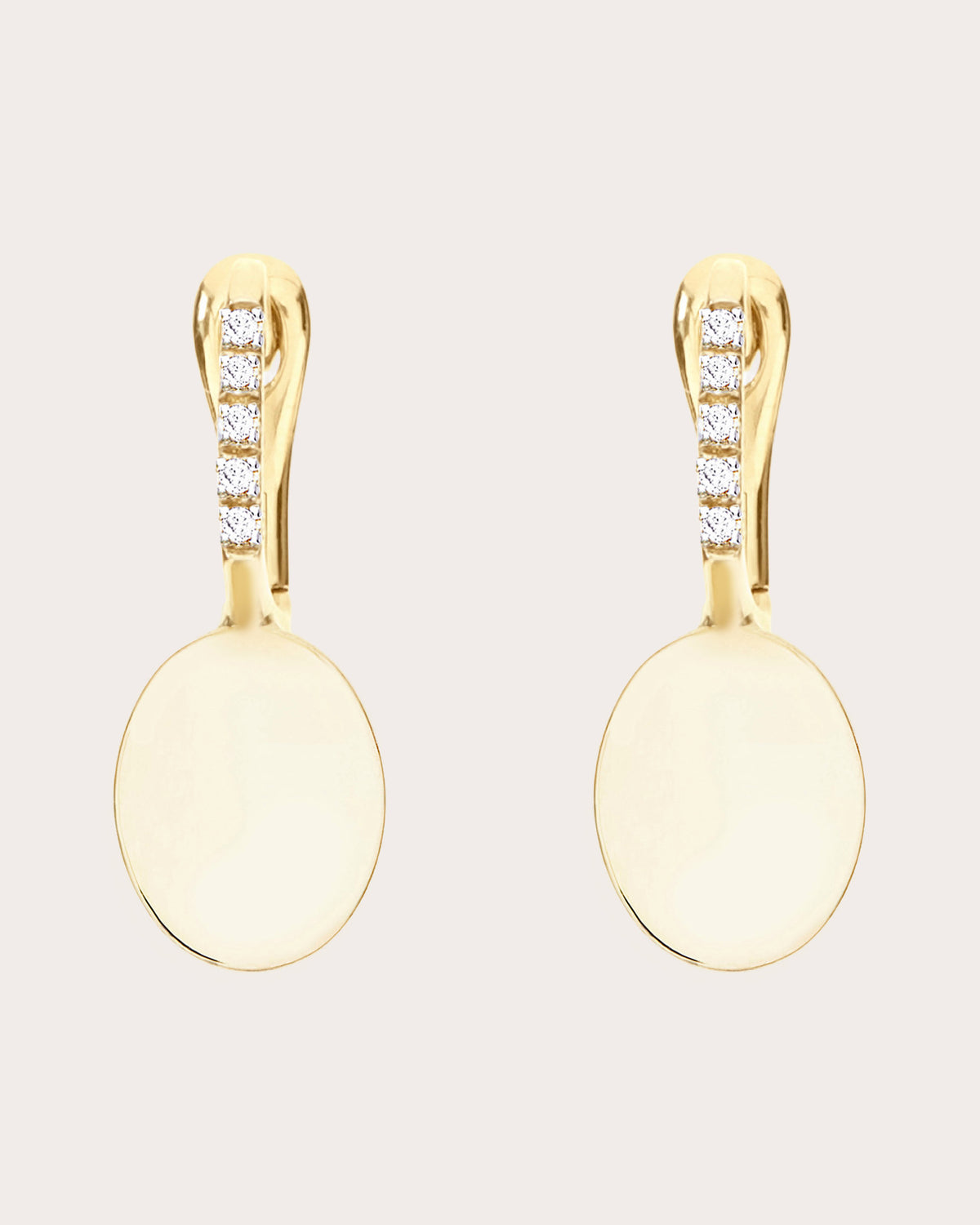 Diamond Sway Mini Ciliegine Drop Earrings