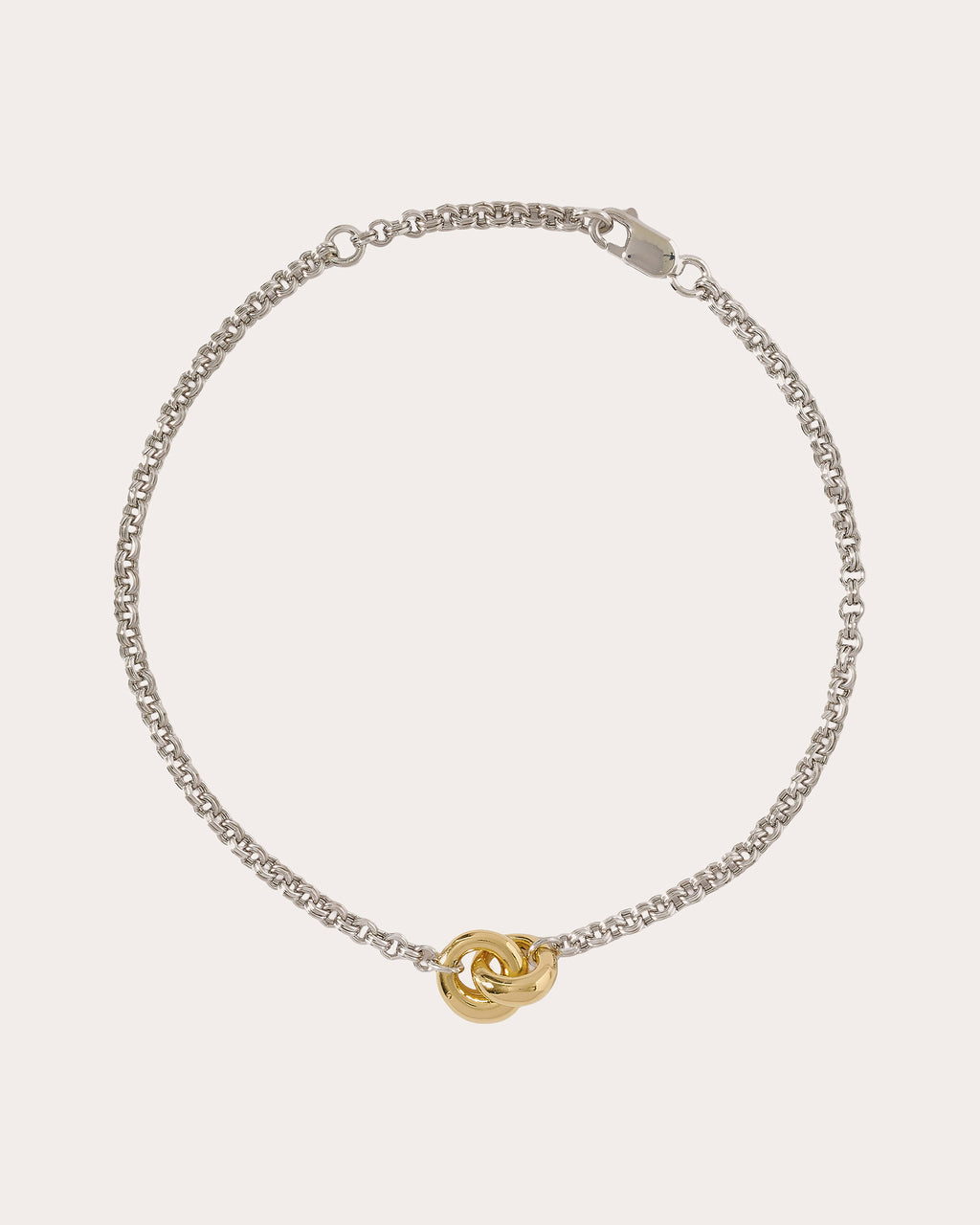 Two-Tone Link Up Bracelet