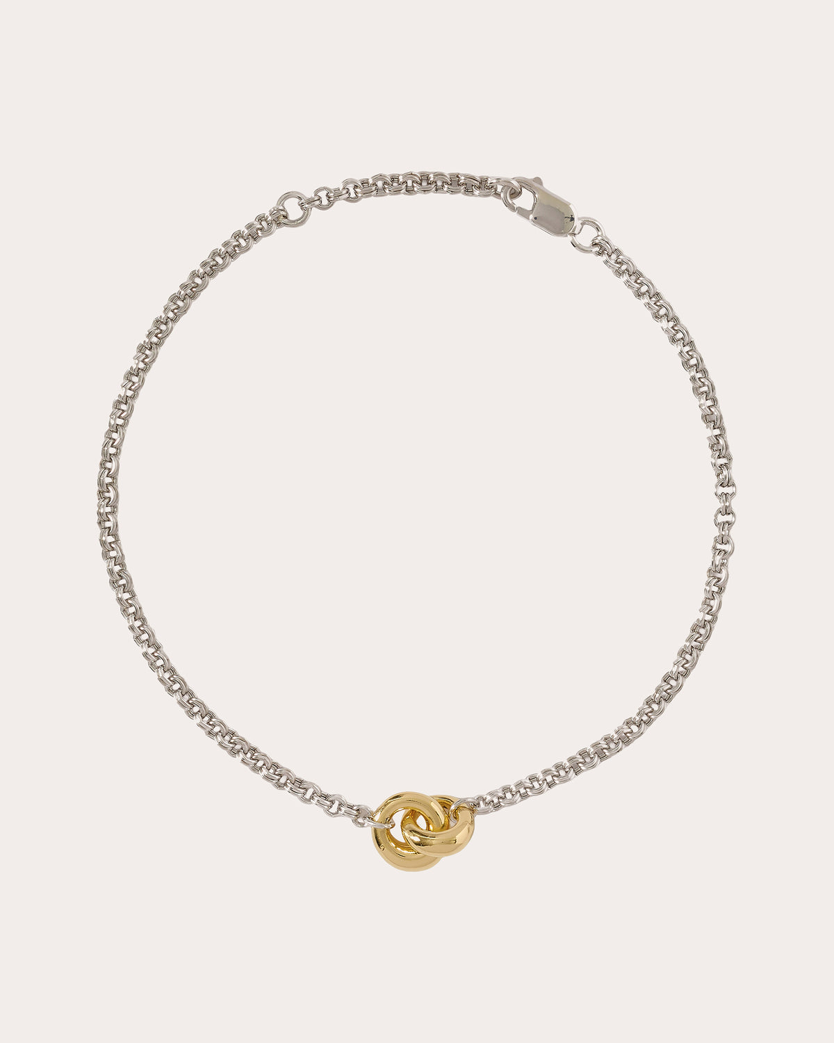 Two-Tone Link Up Bracelet