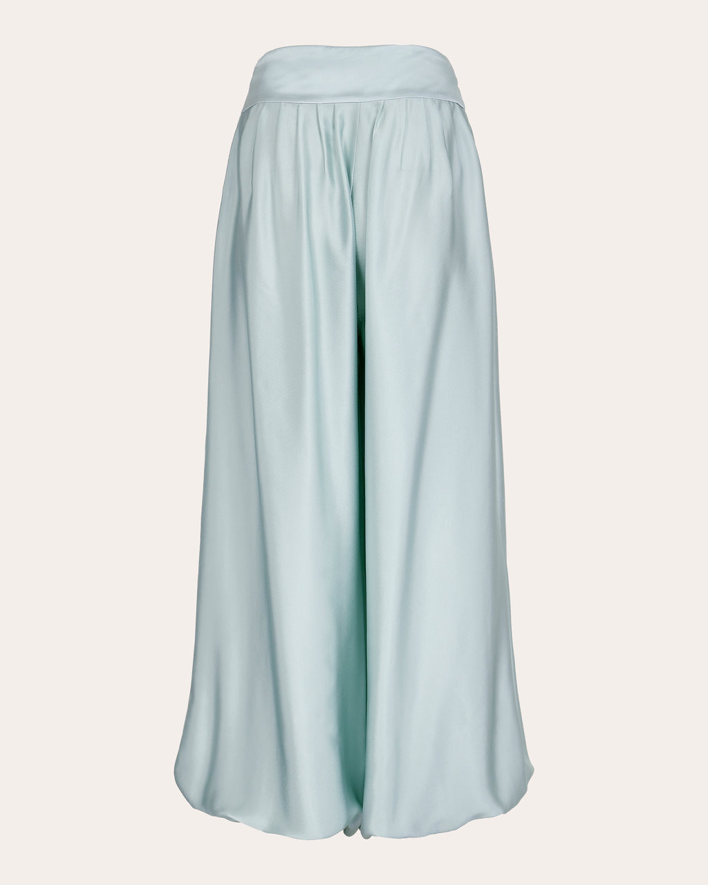 Orbit Gathered Silk Bubble Pants